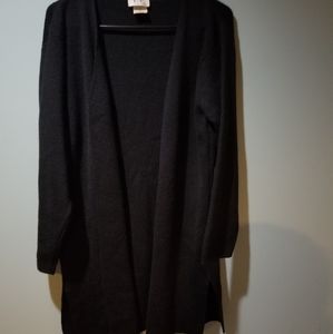 L&F Wool Blend dister caridgan black Size S